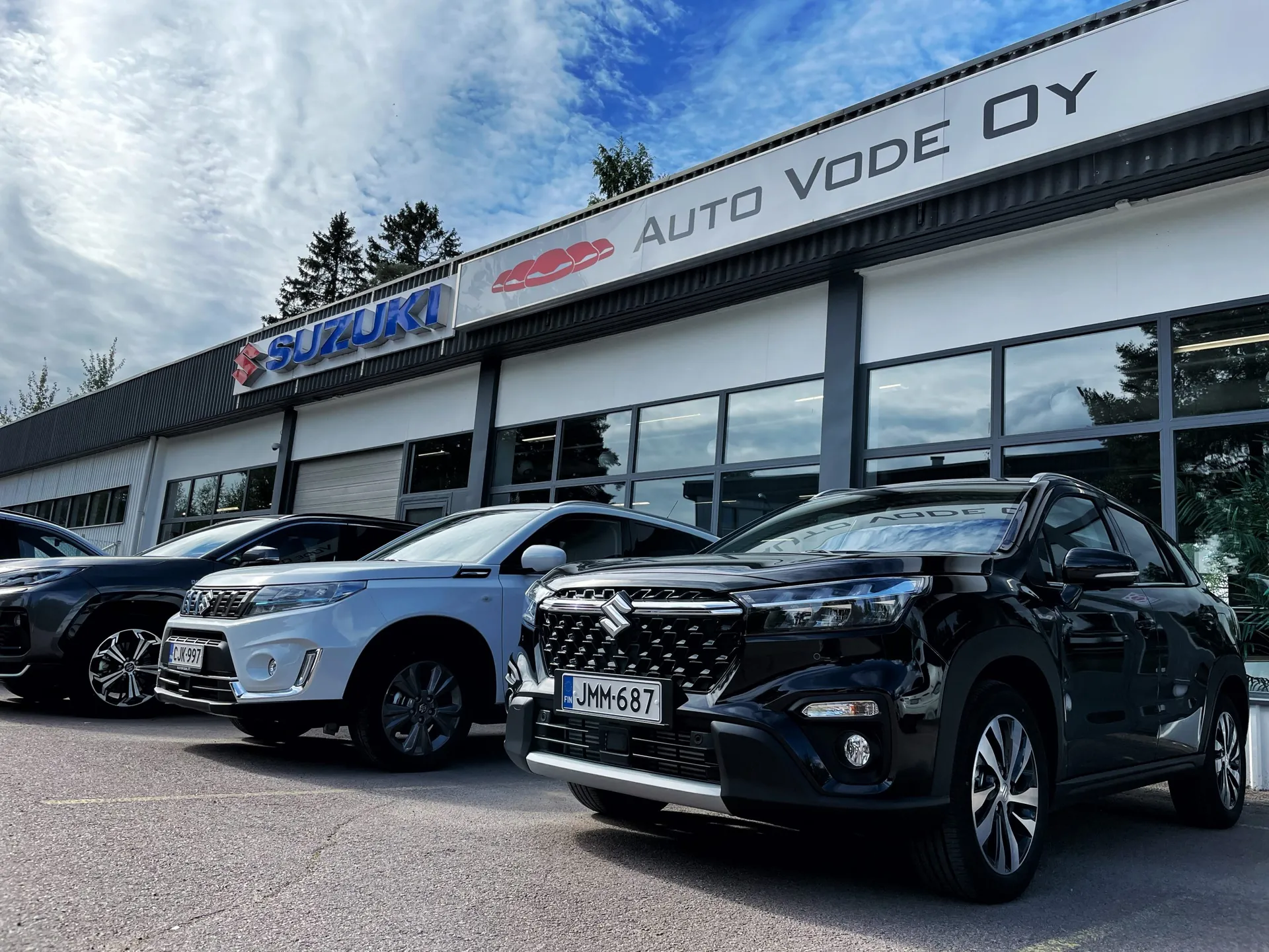 Auto Voden liike Laturinkadulla Kouvolassa